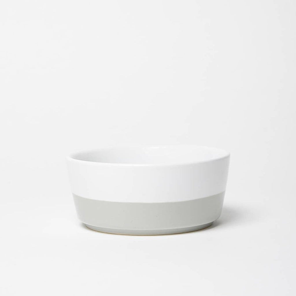 Waggo Pet Medium / Light Grey Ceramic Dog Bowl