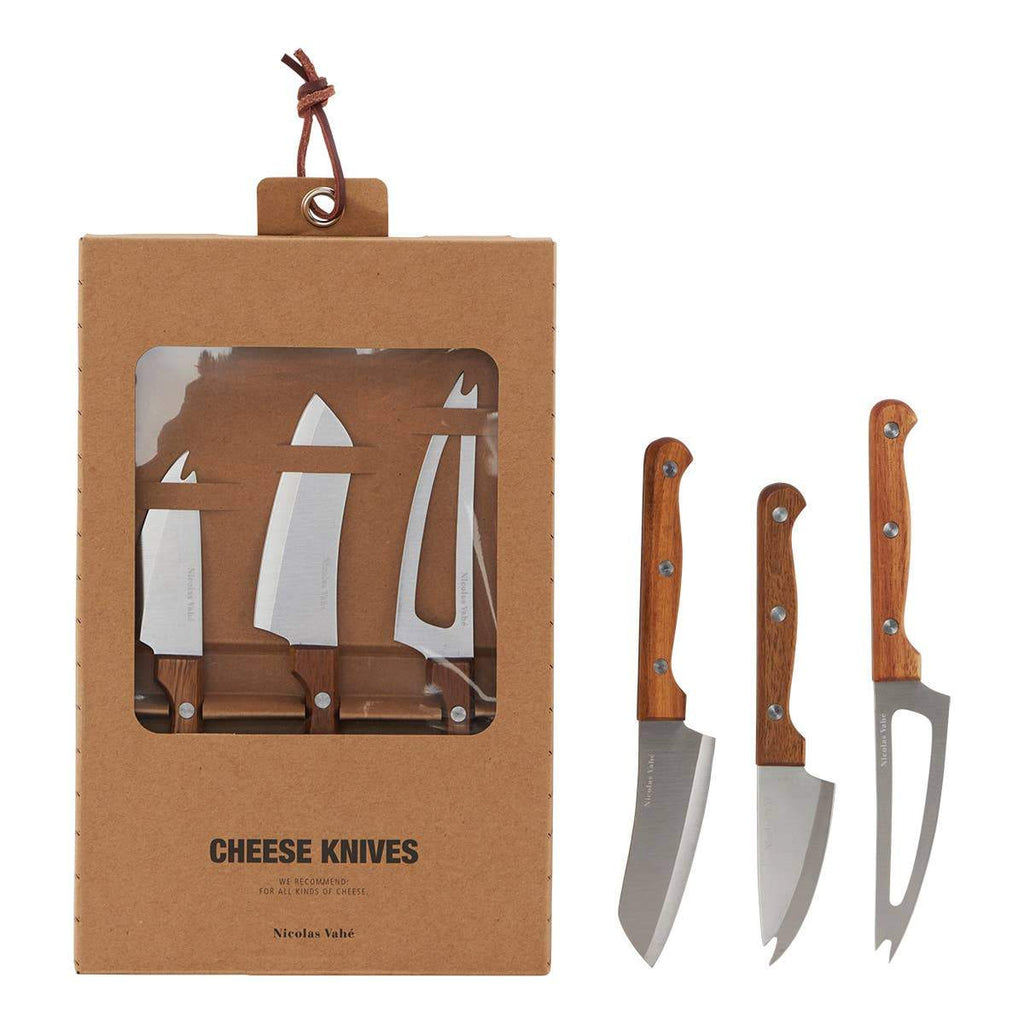 Society of Lifestyle Cheese Knives, Set of 3 pcs, Stainless steel
