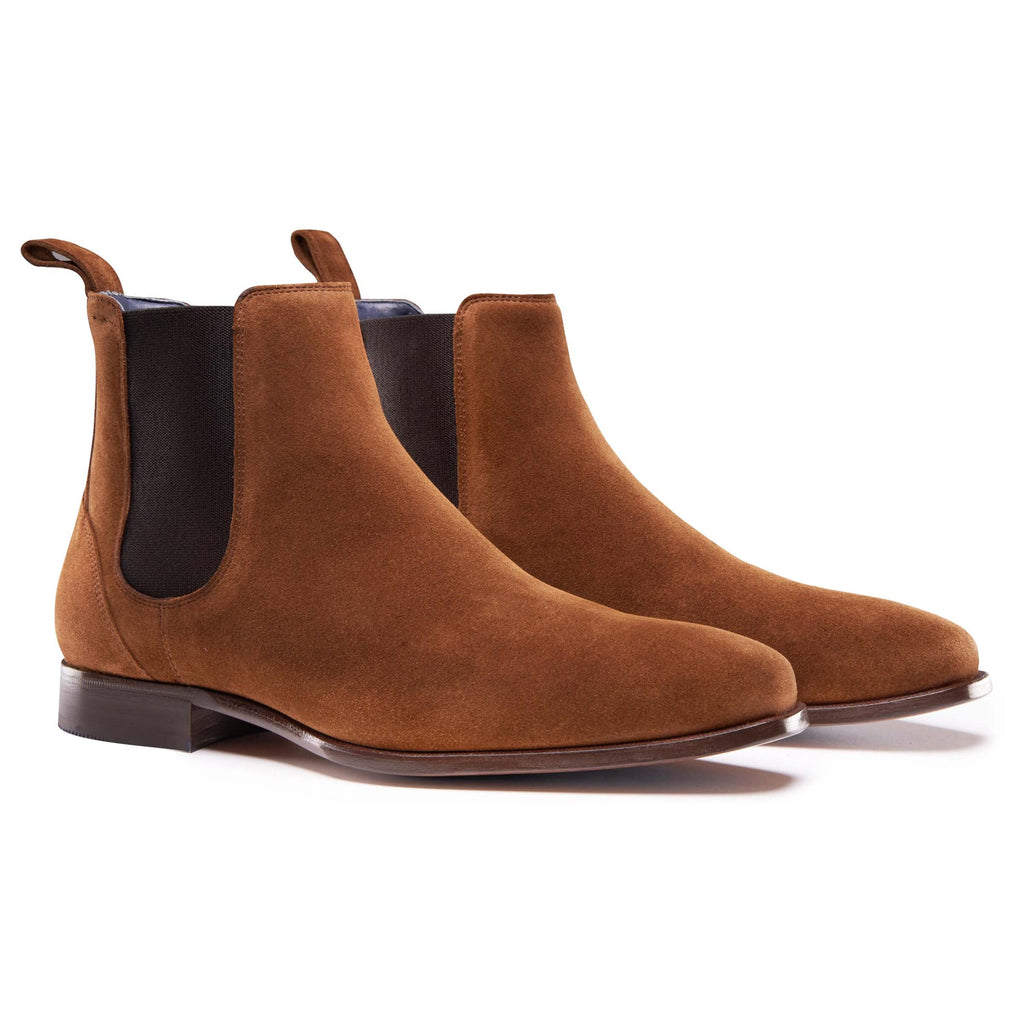 PERLIE Shoes 9 Chelsea Boots - Brown