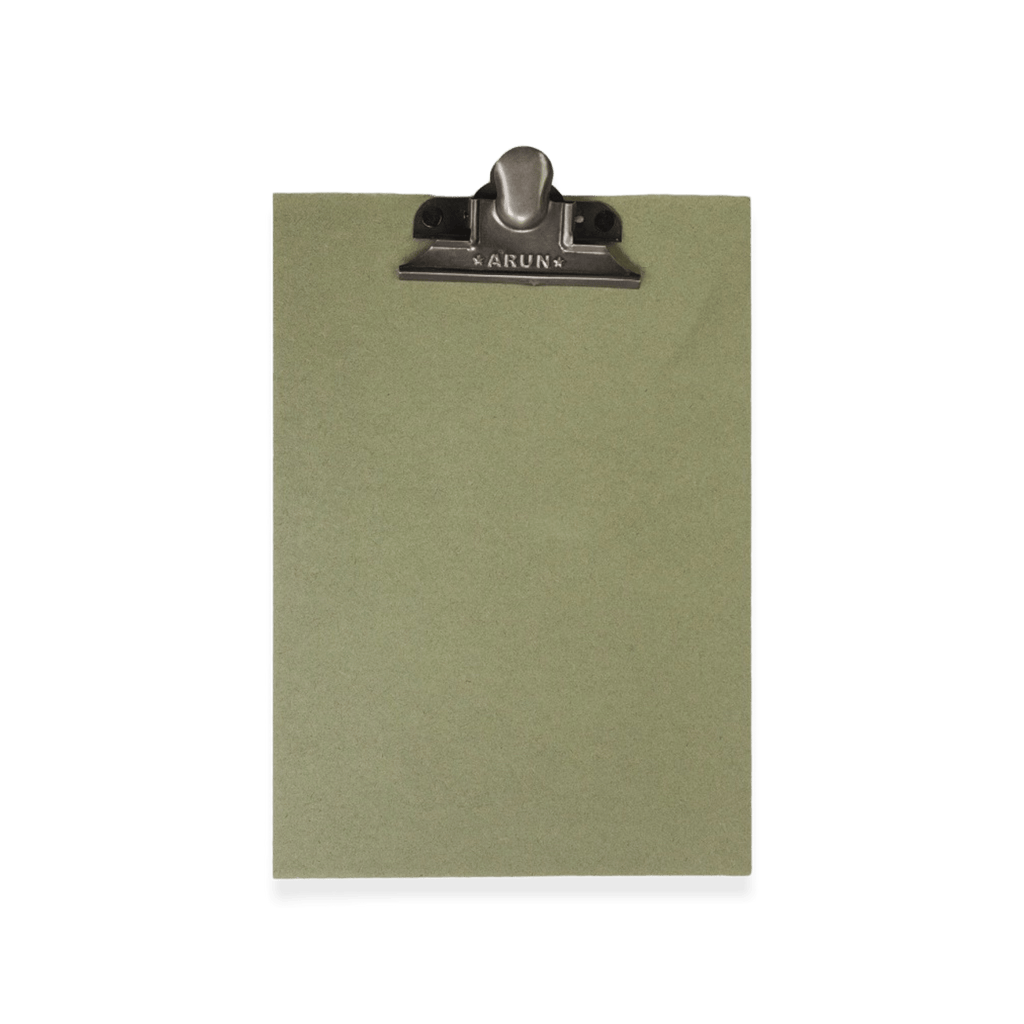 Brut Homeware Clipboard A4 Green