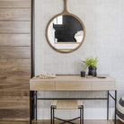 modern wooden console