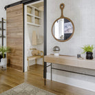 modern wooden console