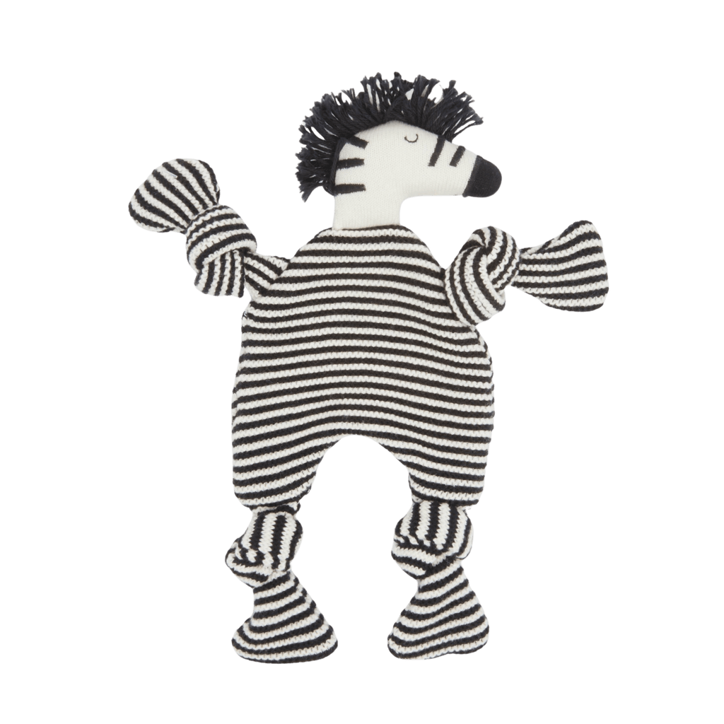 Sophie Home Ltd Cotton Knit Baby Comforter Cuddle Cloth - Zebra