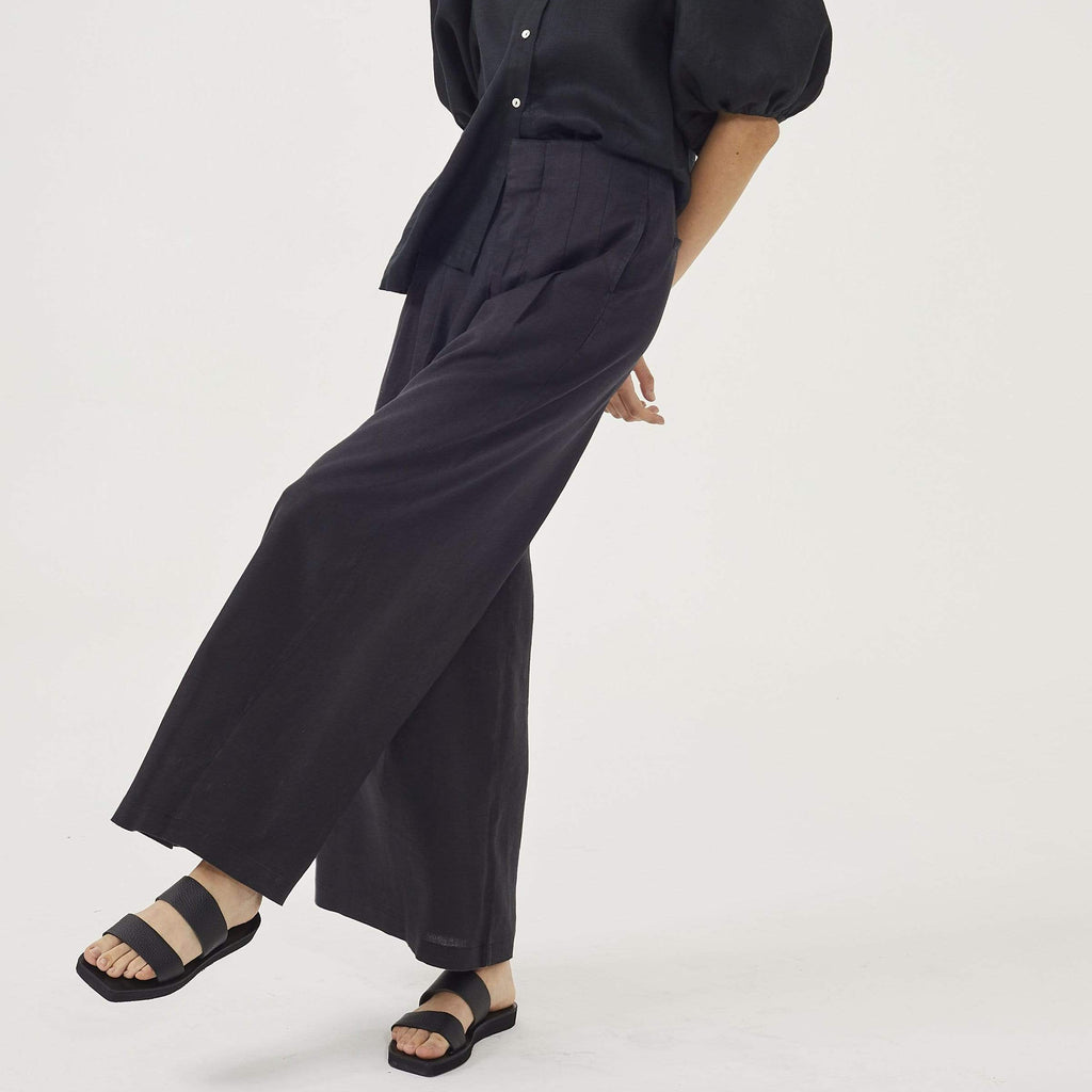 lanhtropy Clothing Black / M Culotte Pant