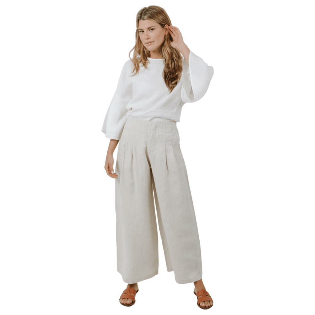 lanhtropy Clothing Natural / XS Culotte Pant