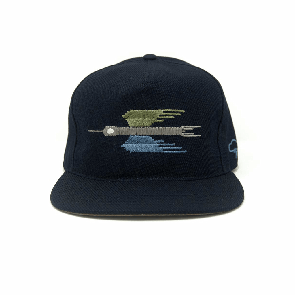 The Ampal Creative Clothing Accessories Deadstock Navy Strapback