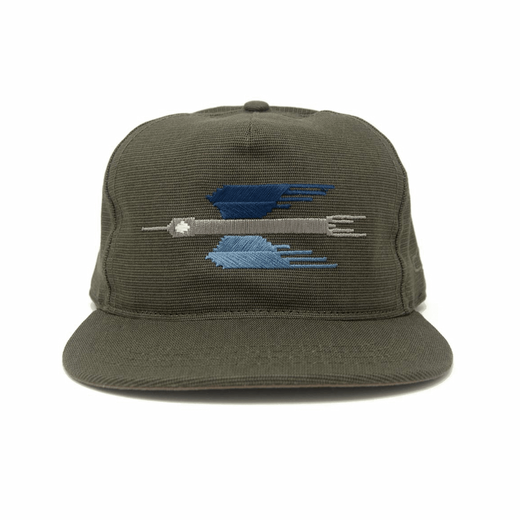 The Ampal Creative Clothing Accessories Olive Deadstock Strapback