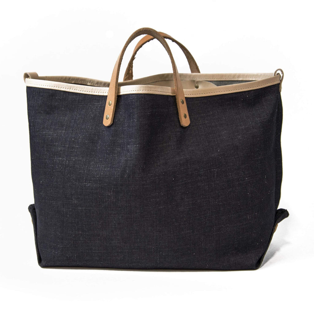 1.61 Soft Goods Tote Demin Tote / Long Handle