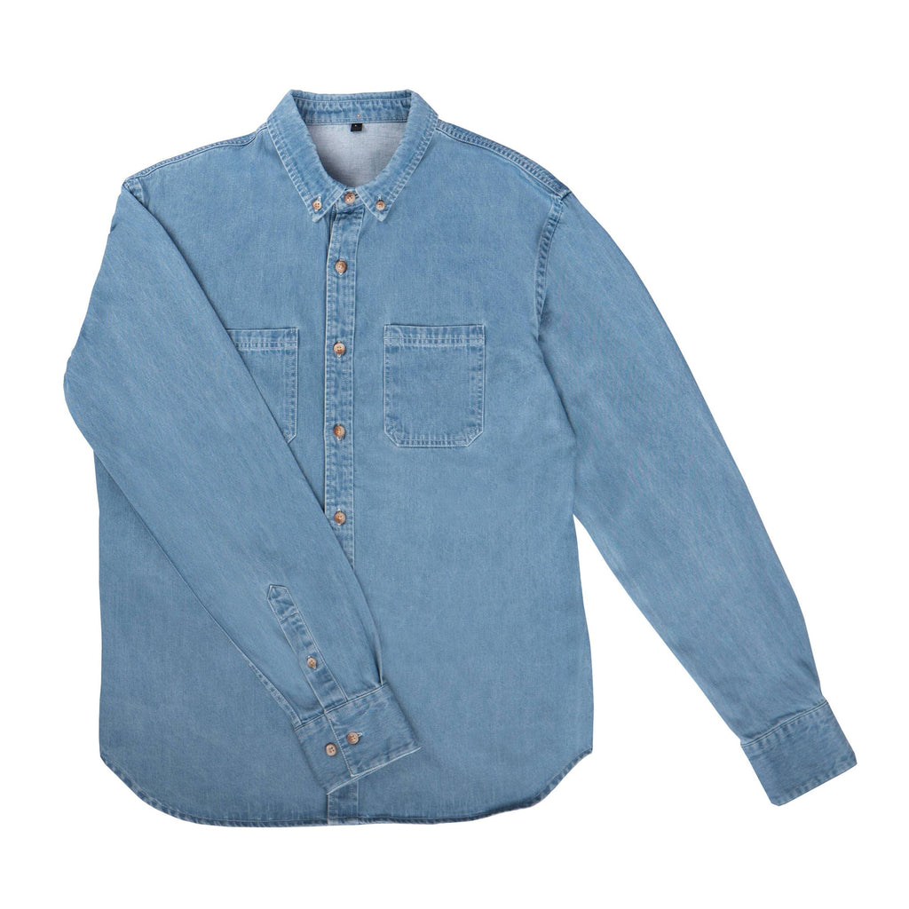 Billybelt Clothing Bleach Denim / Small Denim Shirt Jacket