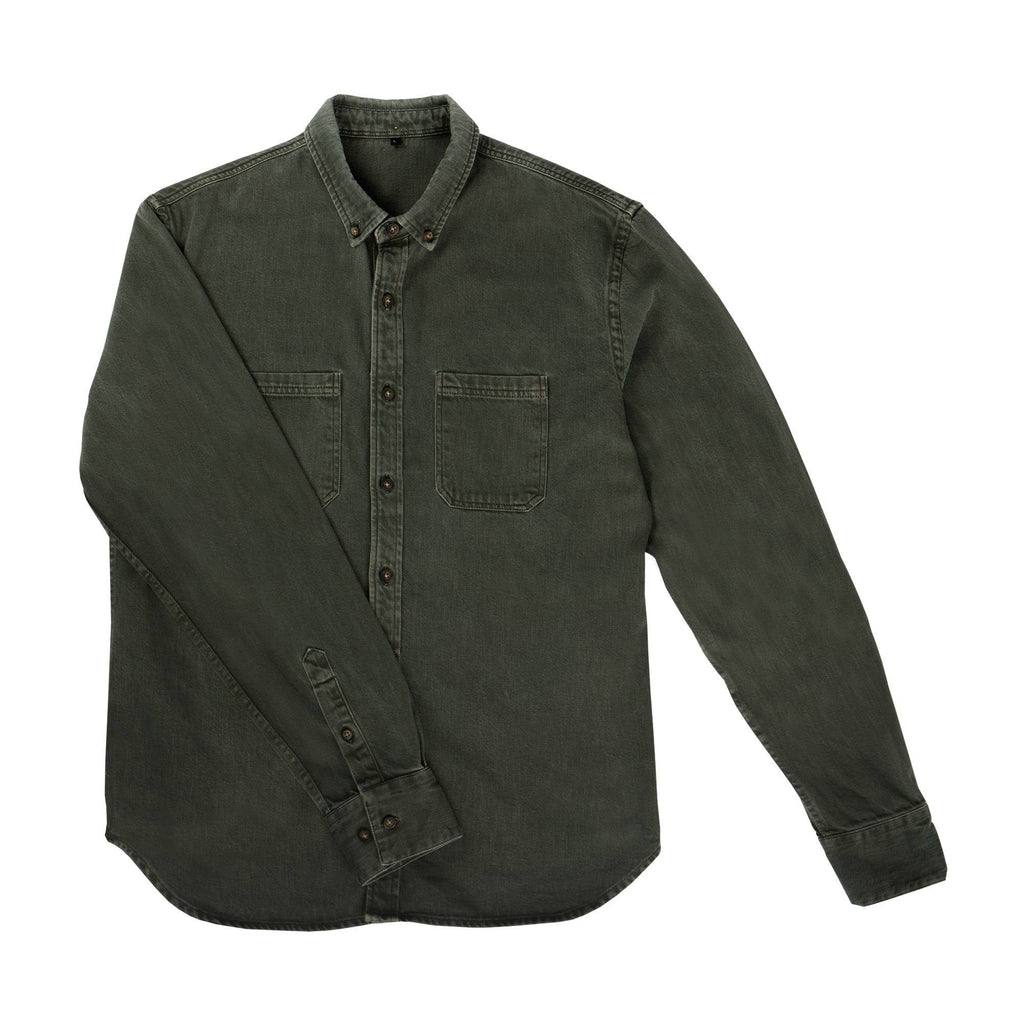 Billybelt Clothing Khaki Denim / Small Denim Shirt Jacket