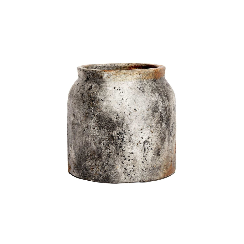 BIDKhome Pottery Short Echo Jar