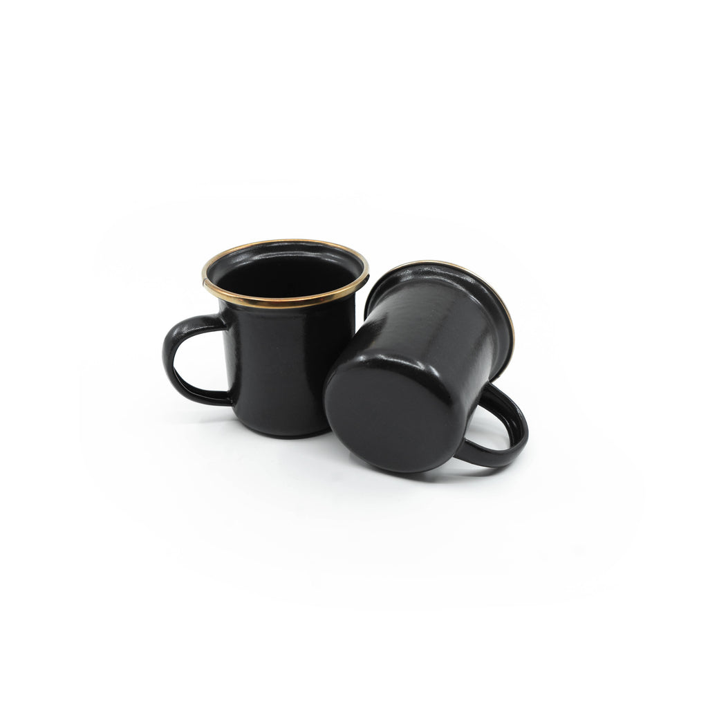 Barebones Enamel Espresso Cup (Set of 2)
