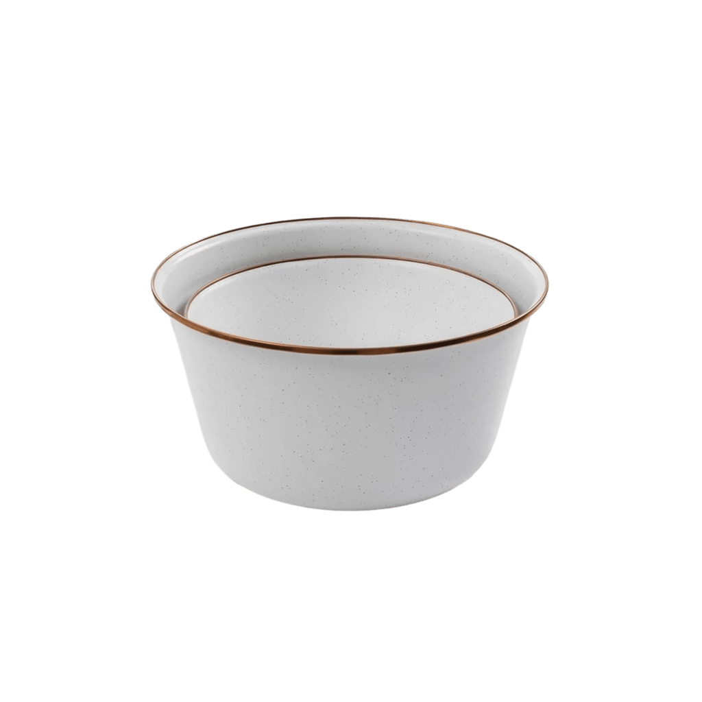 Barebones Kitchenware Enamel Mixing Bowl Set
