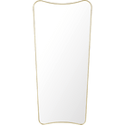 Gubi Wall Decor Polished Brass F.A. 33 Wall Mirror, Full Length