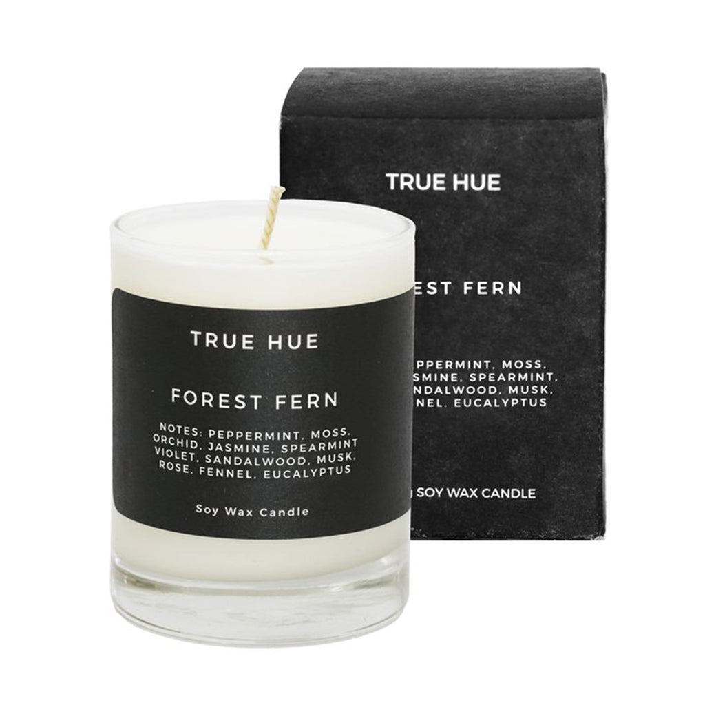 True Hue Candle Forest Fern Soy Wax Candle