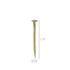 HomArt Forged Brass Nail, Large