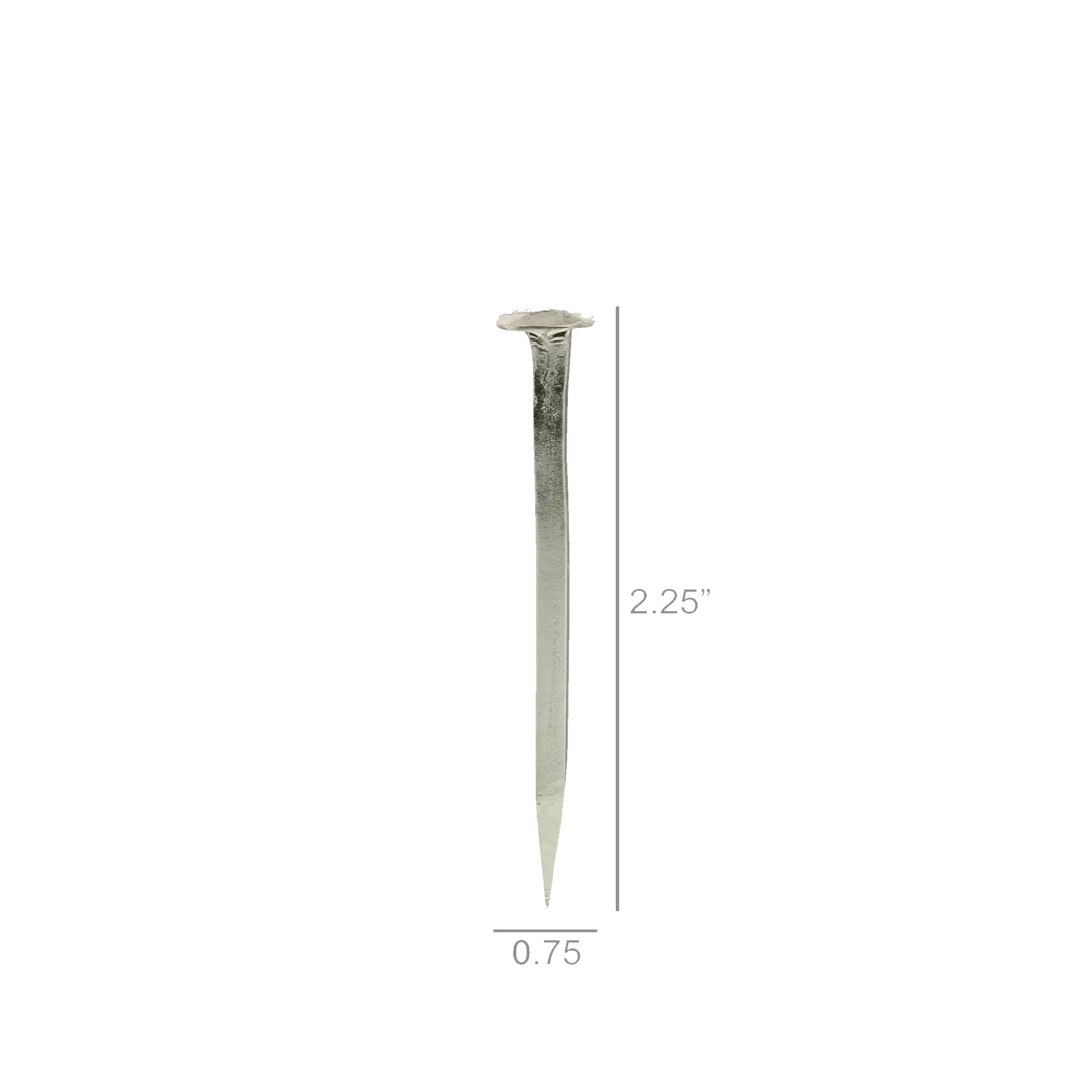 HomArt Hook Forged Nickel Nail, Large