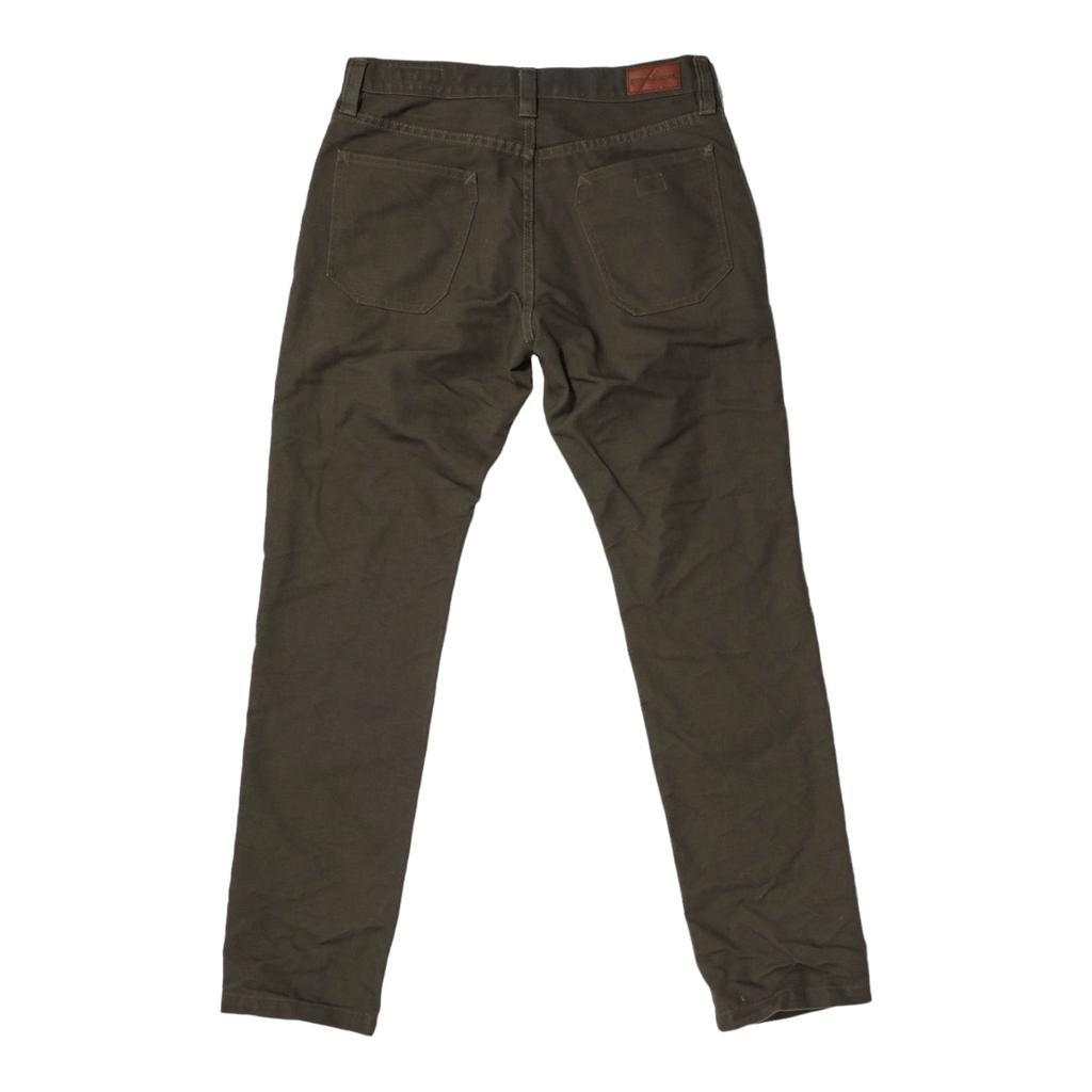 Grown and Sewn Foundation Canvas Pant - 12 oz. - Olive