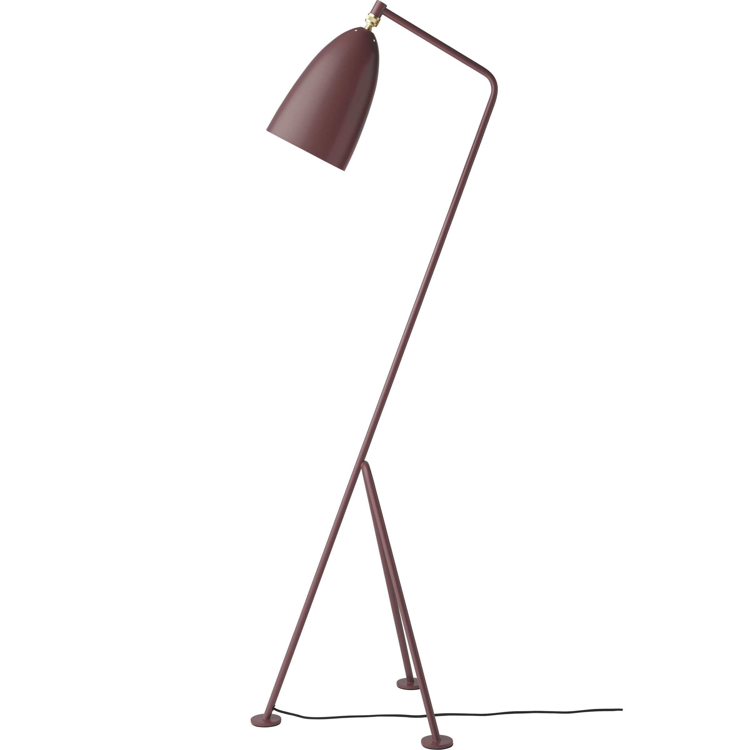 Gubi Lighting Andorra Red Gräshoppa Floor Lamp