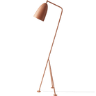 Gubi Lighting Vintage Red Gräshoppa Floor Lamp