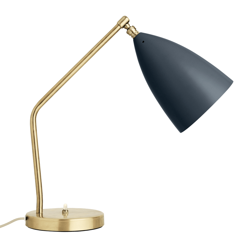 Gubi Lighting Anthracite Grey Gräshoppa Table Lamp