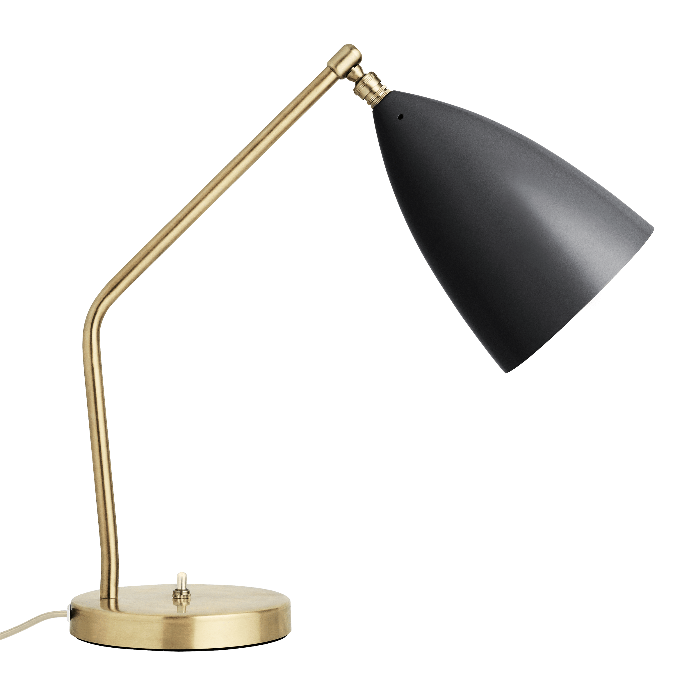 Gubi Lighting Black Gräshoppa Table Lamp