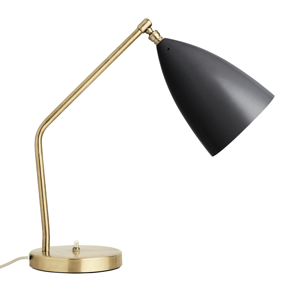 Gubi Lighting Black Gräshoppa Table Lamp