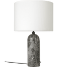 Gubi Lighting Grey Marble / White Gravity Table Lamp, Large