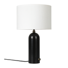 Gubi Lighting Blackened Steel / White Gravity Table Lamp, Small