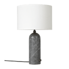 Gubi Lighting Grey Marble / White Gravity Table Lamp, Small