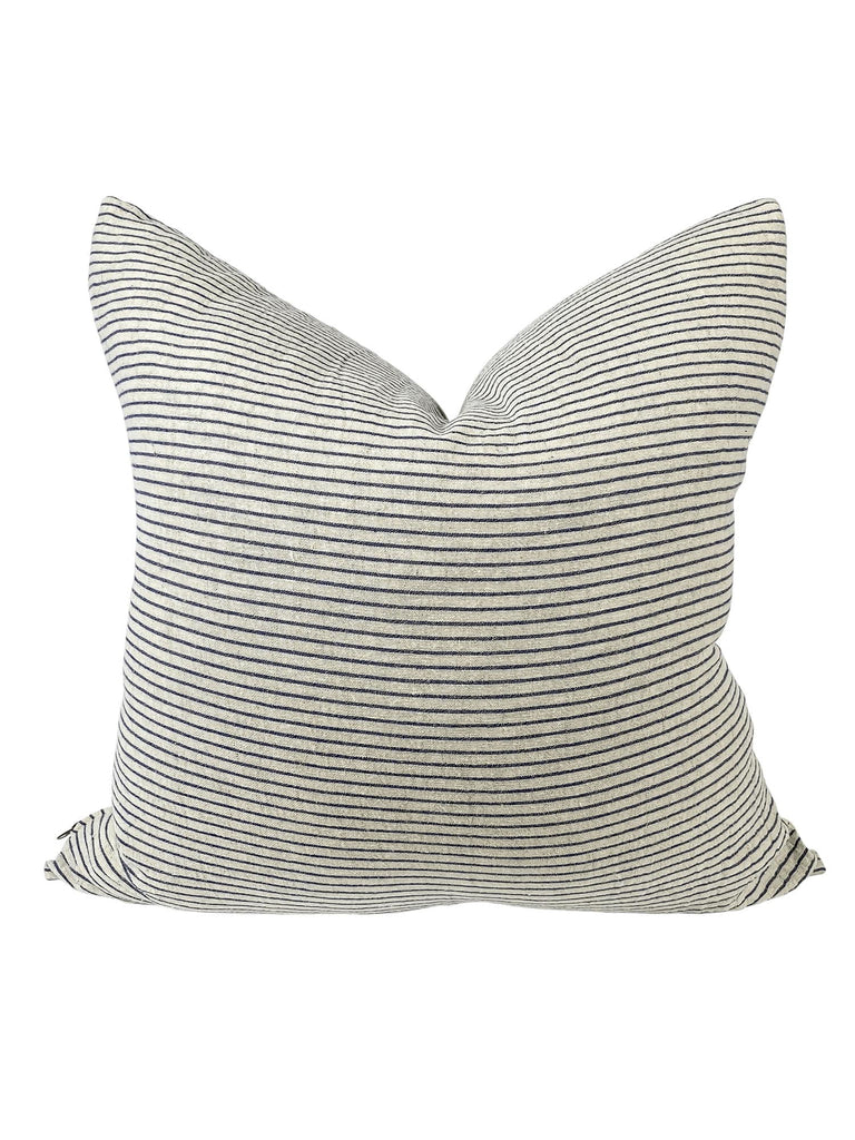 Eclectic Collective Pillow Harlow Blue Stripe Pillow