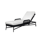 Made Goods Furniture Dark Navy Rope/Charcoal Aluminum Hendrick Chaise Lounge