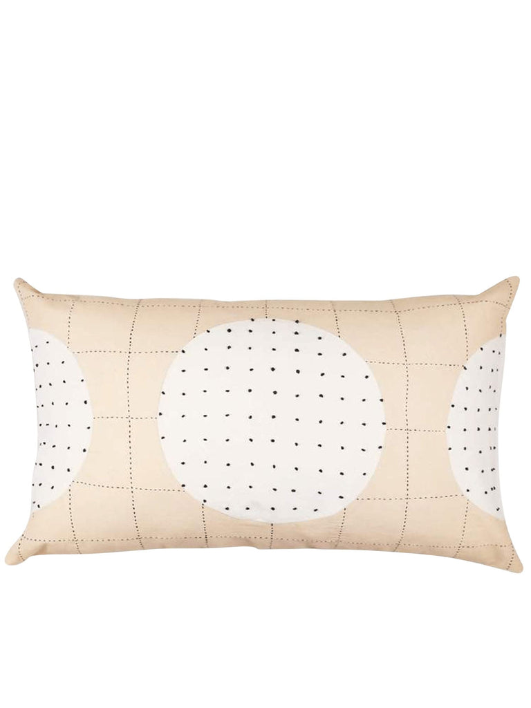Anchal Pillow Ivory Lunar Lumbar Pillow