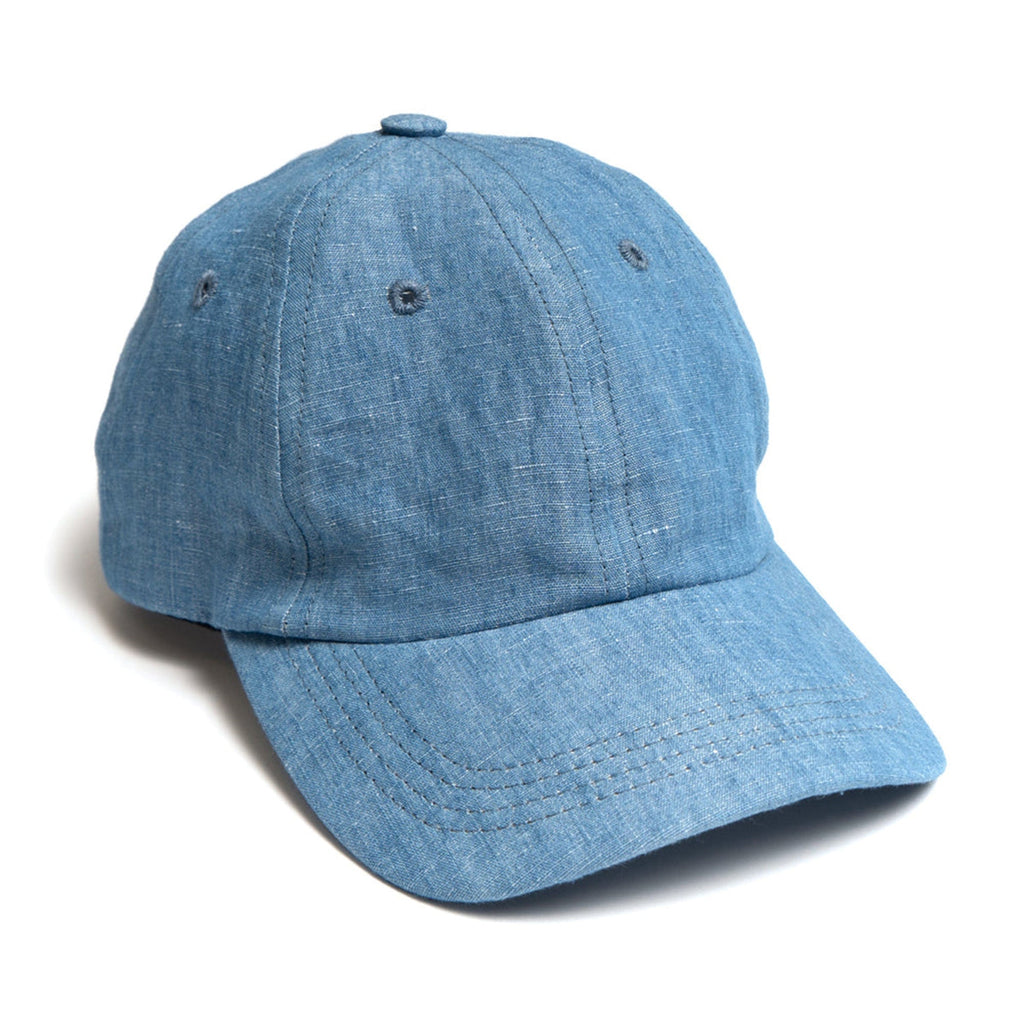 American Trench Clothing Linen Chambray Ball Cap