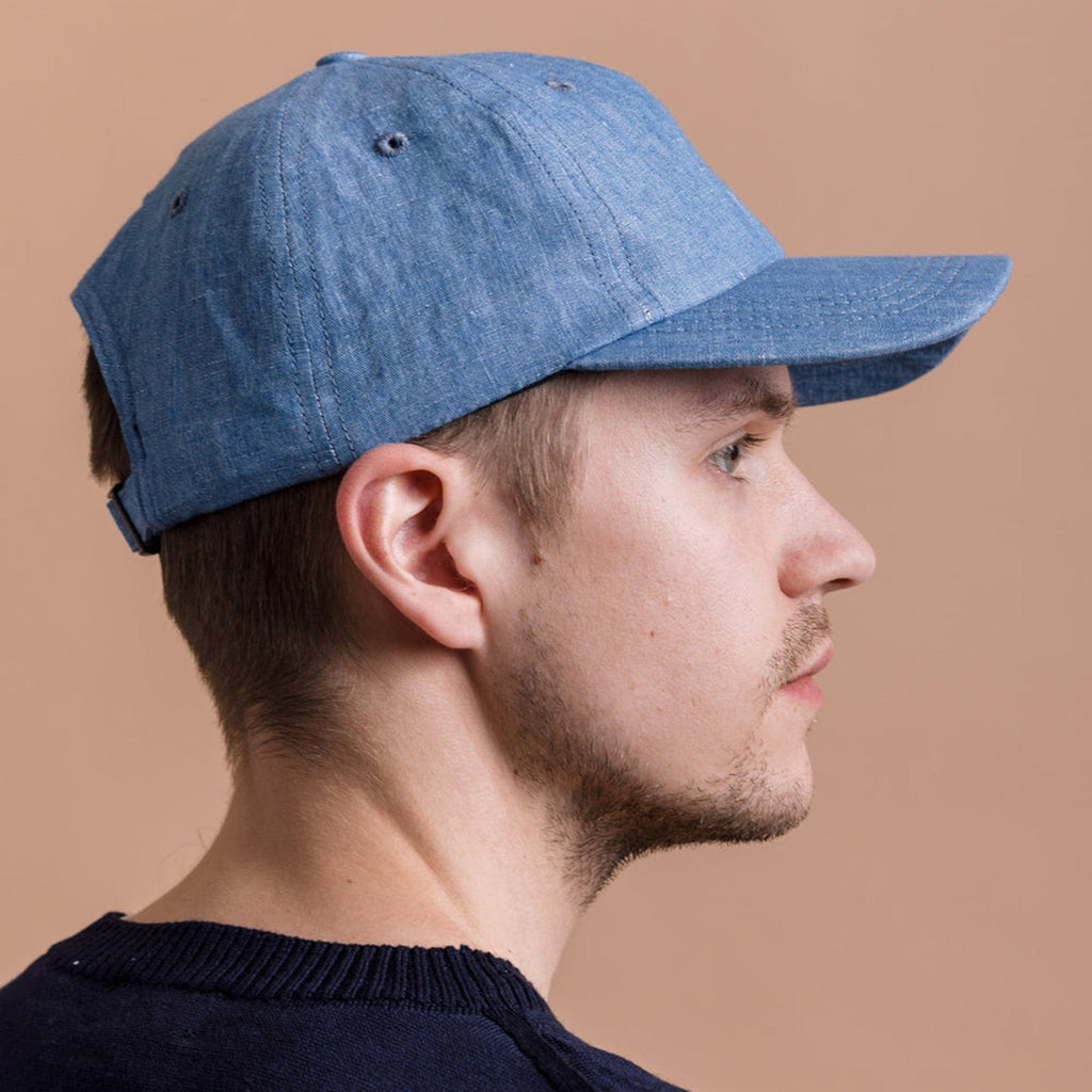 American Trench Clothing Linen Chambray Ball Cap