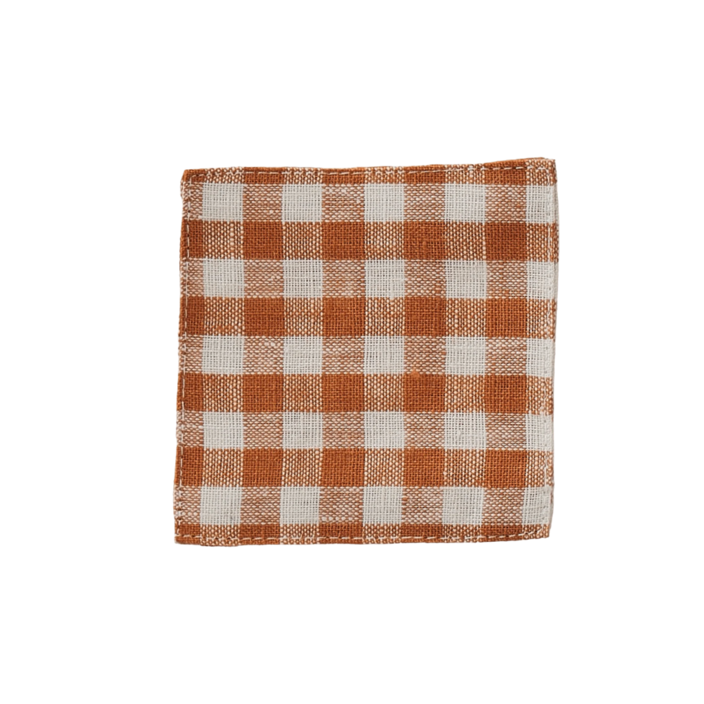 Fog Linen Work Coasters Rachel Linen Coaster