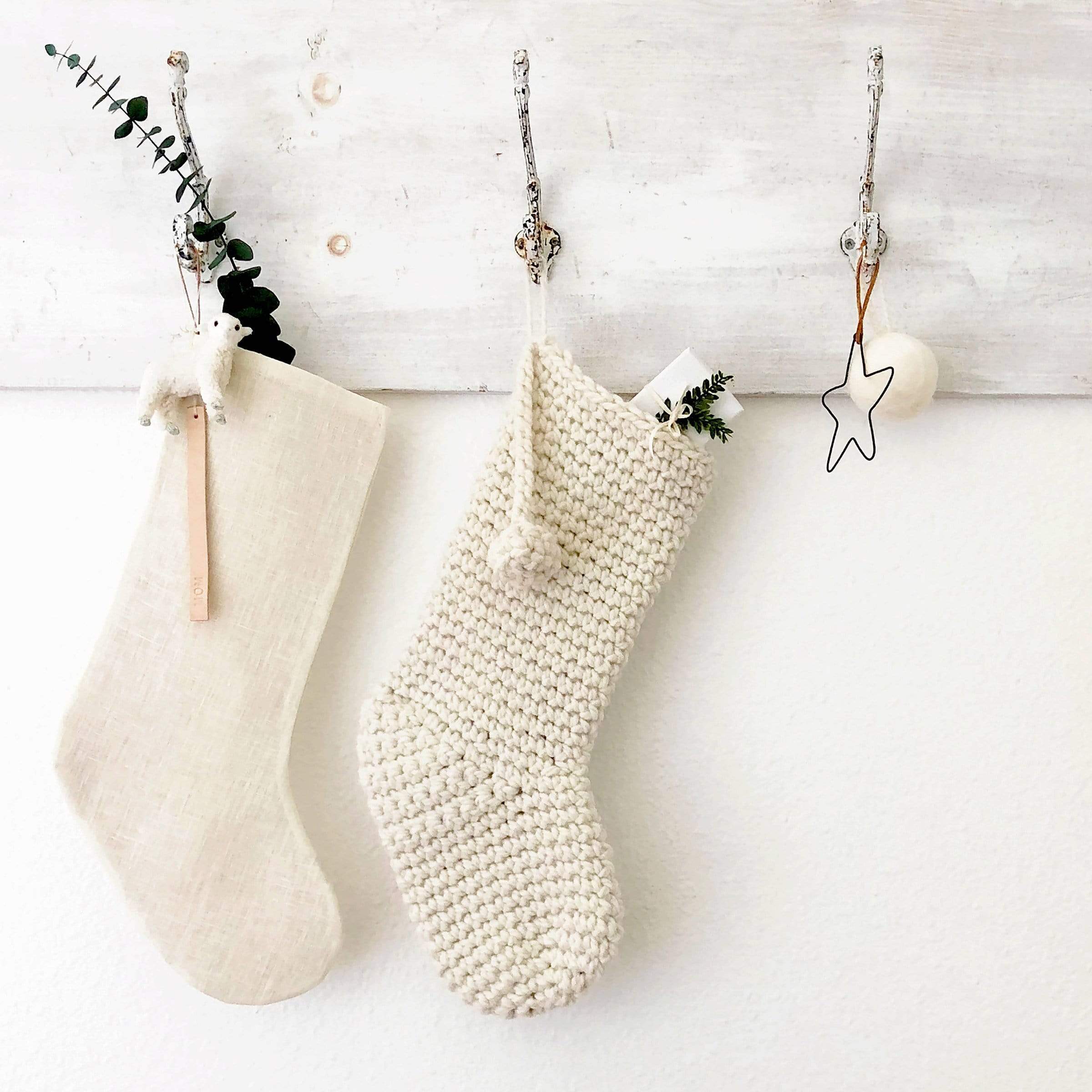 Custom Linen Stocking – celina mancurti