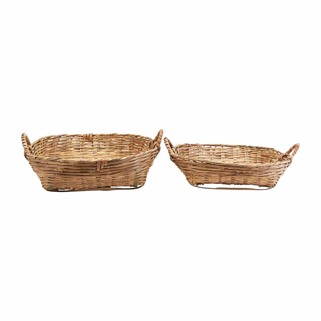 Meraki Basket Low Tradition Basket, Small