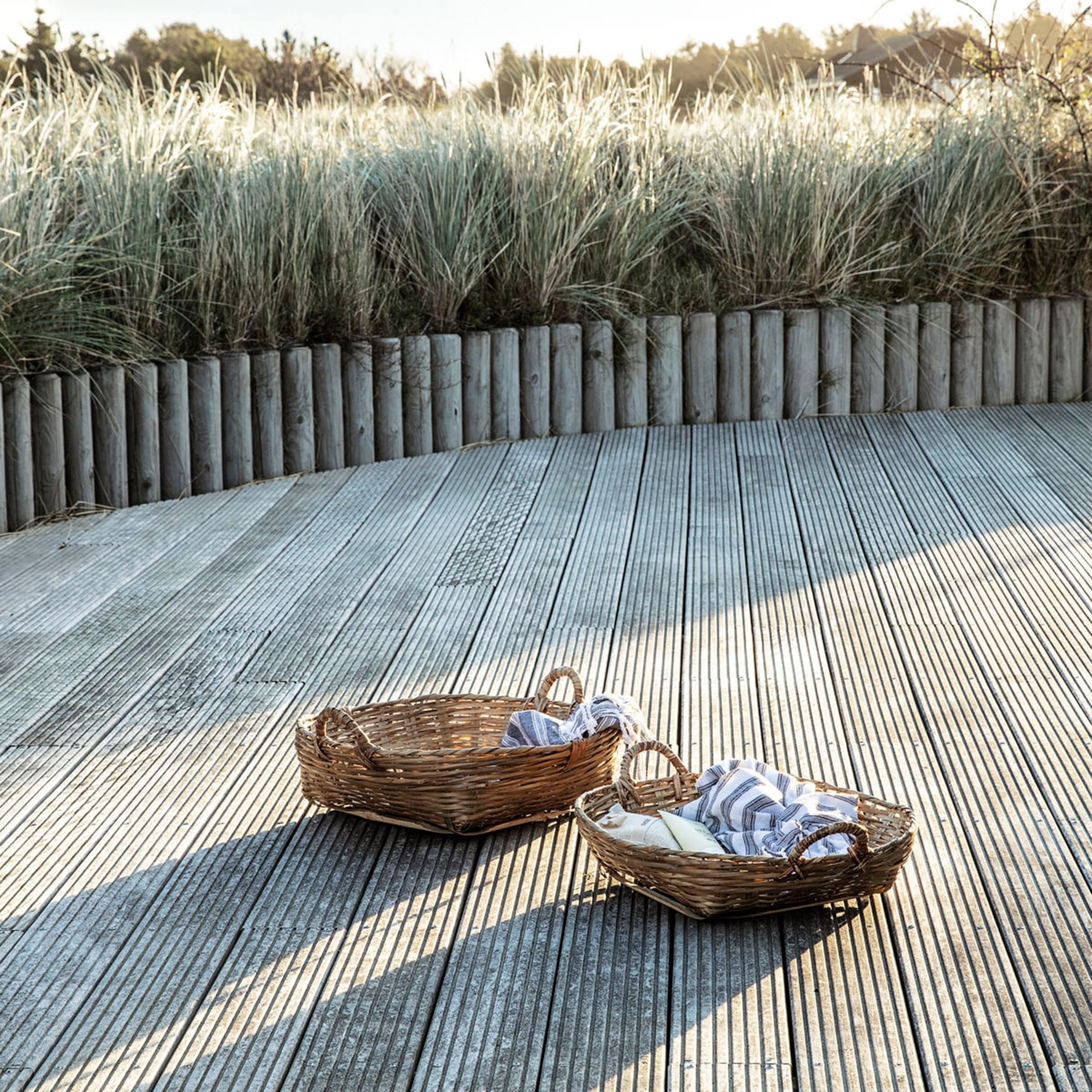 Meraki Basket Low Tradition Basket, Small
