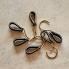 Lostine Hardware Ludlow Leather Hooks