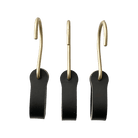 Lostine Hardware Ludlow Leather Hooks