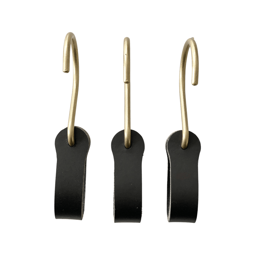 Lostine Hardware Ludlow Leather Hooks