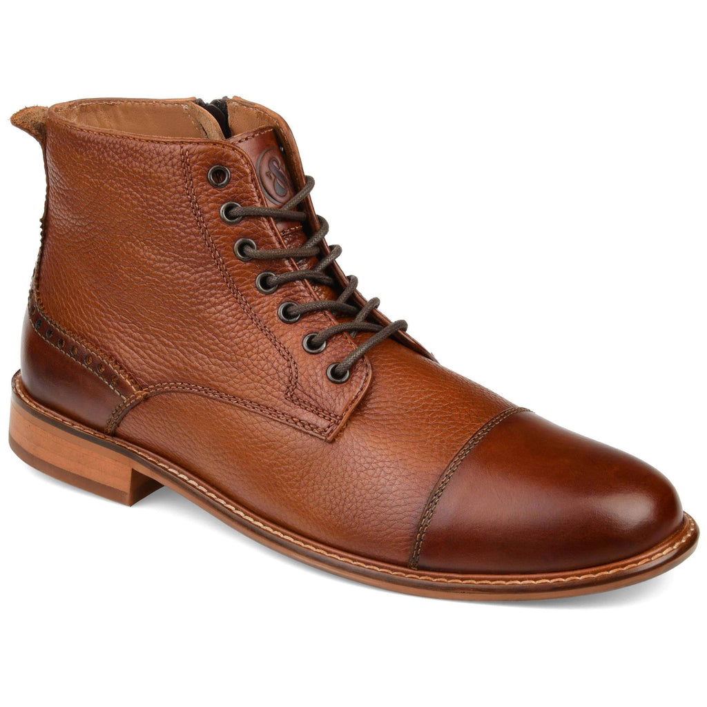 THOMAS & VINE Accessory Men's Malcom Cap Toe Ankle Boot Shoe 10.5