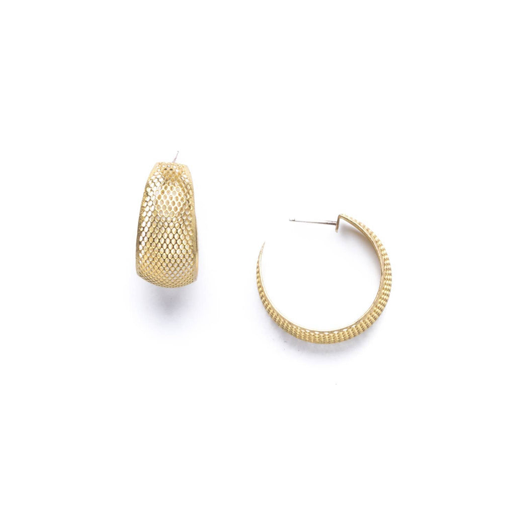 Michelle Starbuck Designs Jewelry Mesh Hoops