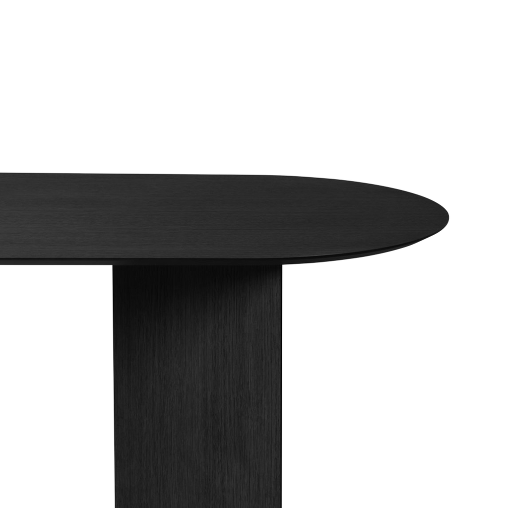 Ferm Living Furniture Desk / Black Oak Veneer Mingle Table Legs