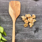 Scents and Feel Kitchenware Modern Spatula 12" Olive Wood