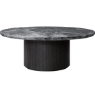 Gubi Furniture Grey Emperador Marble Moon Coffee Table, Medium