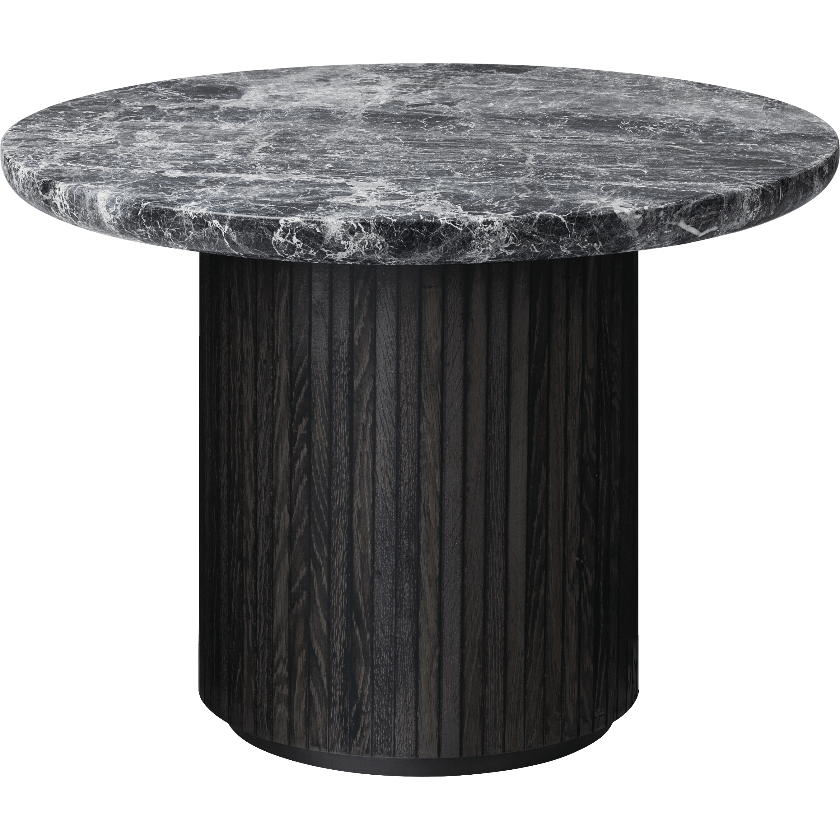 Gubi Furniture Grey Emperador Marble Moon Coffee Table, Small