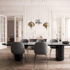 Gubi Furniture Moon Dining Table, Elliptical