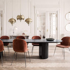 Gubi Furniture Moon Dining Table, Elliptical